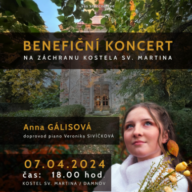 Benefiční koncert na záchranu kostela sv. Martina v Damnově 1