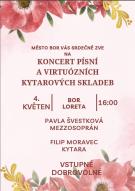 Koncert písní a virtuózních kytarových skladeb