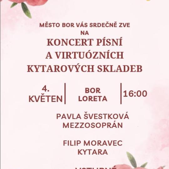 Koncert písní a virtuózních kytarových skladeb